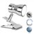 Chrome Clip-on LED GU10 Spotlight Silver