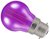 Crompton 4.5W BC Round LED Filament Bulb Purple (25 Watt Alternative)