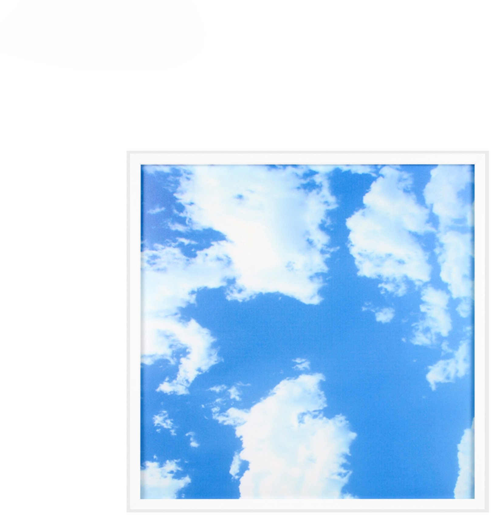 ENER-J Sky Cloud 2D With Borderline LED Backlit Panel, 40W, 2 Pack, White