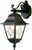 Elstead Lighting Outdoor IP43 E27 Norfolk 1 Light Black Down Wall Lantern