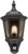 Elstead Lighting Outdoors IP43 E27 Medstead 1 Light Half Lantern With PIR Sensor in Black