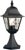 Elstead Lighting Outdoors IP43 E27 Norfolk 1 Light Pedestal Lantern in Black