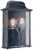 Elstead Lighting Outdoors IP43 E27 Wexford 2 Light Half Lantern in Black/Silver