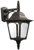 Elstead Lighting Outdoors IP44 E27 Chapel 1 Light Down Wall Lantern in Black