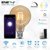 Ener-J Wifi/Smart 8W Colour Selectable LED Filament ES Amber G95 Globe (2700-6500K)