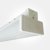 Eterna IP20 Warm White 58W Twin LPF Switchstart Fluorescent Batten with Diffuser (2x Lamps Included: