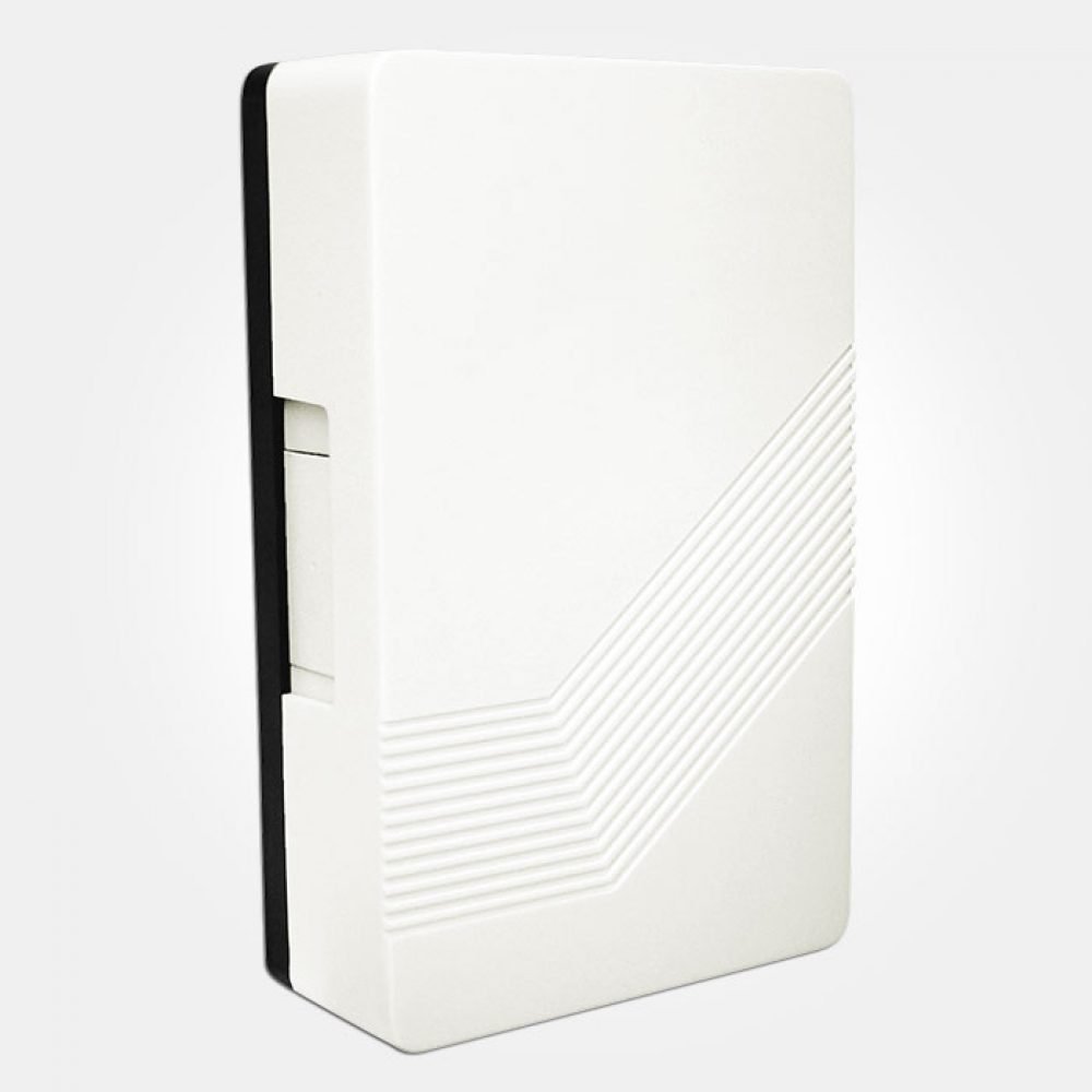 Eterna IP20 White Battery Transformer Operated Door Chime