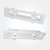 Eterna White Recessed Mounting Kit for EXITMMO