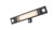 Forum Lighting IP44 1.8KW Blaze Wall Mounted Patio Heater in Black with LED Lights