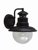 Garden Zone Outdoors E27 Shipston 1 Light Wall Lantern in Black