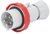 Gewiss 32A IP66/67/68/69 IEC309 3P+N+E Red Industrial Plug with Screw Terminal 400V