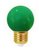 Girard Sudron 1W Green LED E27 Golfball IP44 (Pearl Finish 5W Alternative)