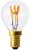 Girard Sudron 2W E14 Clear Golfball LED Filament Bulb 3 Loops G45 Very Warm White