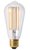 Girard Sudron 4W E27 Dimmable Clear Teardrop LED Filament Bulb Very Warm White