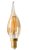 Girard Sudron 5W E14 Amber GS4 Candle Grand Siecle LED filament Bulb Very Warm White