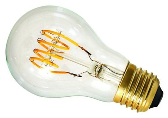 Girard Sudron Filament GLS LED 4w Edison Screw 300lm Dim. Clear This is a Product image