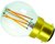 Girard Sudron Clear Filament 4w Bayonet Cap Very Warm White 350lm Dim G45 Golf Ball LED