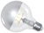 Girard Sudron Dimmable 8W Crown Silver ES LED Filament G95 Globe