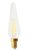 Girard Sudron Dimmable E12 LED Filament Pyramid Candle 4W Clear Bulb Very Warm White