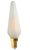 Girard Sudron Dimmable E12 LED Filament Pyramid Candle 4W Matt Bulb Very Warm White