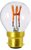 Girard Sudron Golfball G45 Filament LED 3 Loops 3W B22 120lm 2200K Clear Dim
