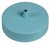 Girard Sudron Single Output Matt Light-Blue Modern Ceiling Rose
