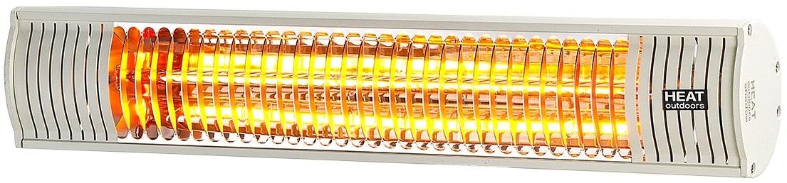 Heat Outdoors Shadow 2kW Ultra Low Glare Heater - White, White