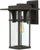 Hinkley Lighting Outdoors IP44 E27 Manhattan 1 Light Medium Wall Lantern in Bronze