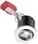 IC Fire Rated Tilt GU10 Downlight Twist & Lock Chrome