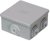 IP44 Junction Box for LED Flood Lights 80x80x35mm