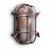 IP66 Bow Oval Nautical Bulkhead Copper/Clear