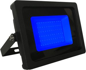 blue led security light