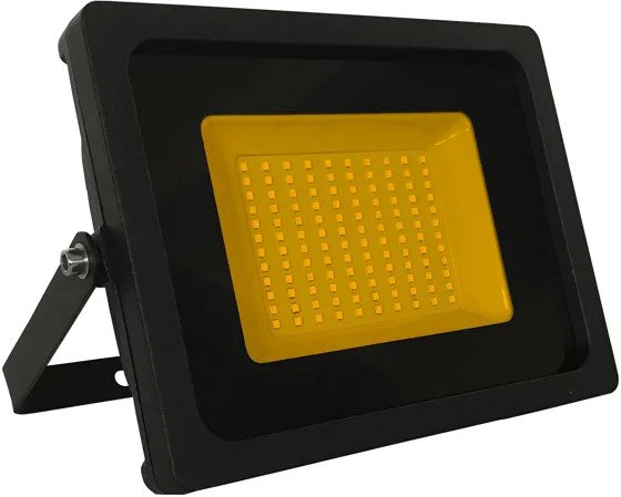 IP65 50W Amber LED Slimline Floodlight (400W Equivalent - 2 Year Warranty) This is a Product image