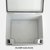 Eterna IP65 Grey Small Plastic Adaptable Waterproof Box (Inside Measurements 322 x 275 x 170mm)