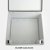 Eterna Grey Mounting Backplate for Large Adaptable Waterproof Box (JSL244)