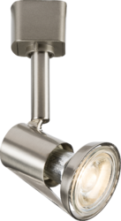 KnightsBridge 230V GU10 Track Spotlight 50W max. - Brushed Chrome