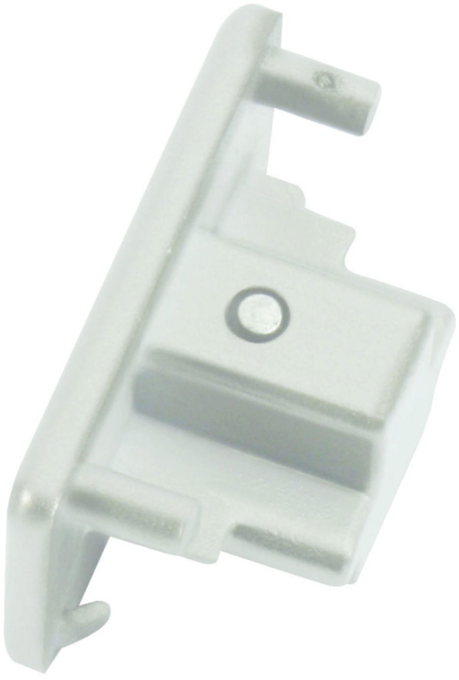 Knightsbridge White Track End Cap