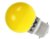 LED Golfball 1.5W BC Yellow (5 Watt Alternative)