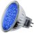 LED MR16 Cluster Blue 1.5 watt (21 LEDs) (15 Watt Alternative)