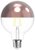 Luxram 4W Warm White Dimmable E27 LED G80 Rose Gold Top Bulb Clear Finish