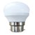 LyvEco 6W Non-Dimmable G45 Golfball B22 LED Bulb Very Warm White