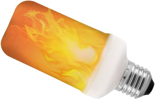 Flame deals lamp bulb