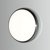 Eterna IP65 Cool White 14W Polished Chrome Circular LED Slimline Carina Ceiling/Wall Fitting + MW Se