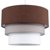 MiniSun Aztec Pyramid Brown 3 Tiered NE Pendant Shade