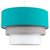 MiniSun Aztec Pyramid TEAL 3 Tiered NE Pendant Shade