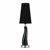 MiniSun Ceramic Base Black Touch Table Lamp
