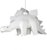 MiniSun Childrens Stegosaurus Dinosaur NE PP Pendant Shade White