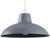 MiniSun Civic Dark Grey Metal Pendant Shade