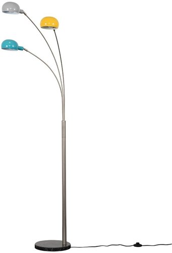 5 way curva floor lamp