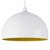 MiniSun Curva NE Pendant Shade (White with Yellow Interior)